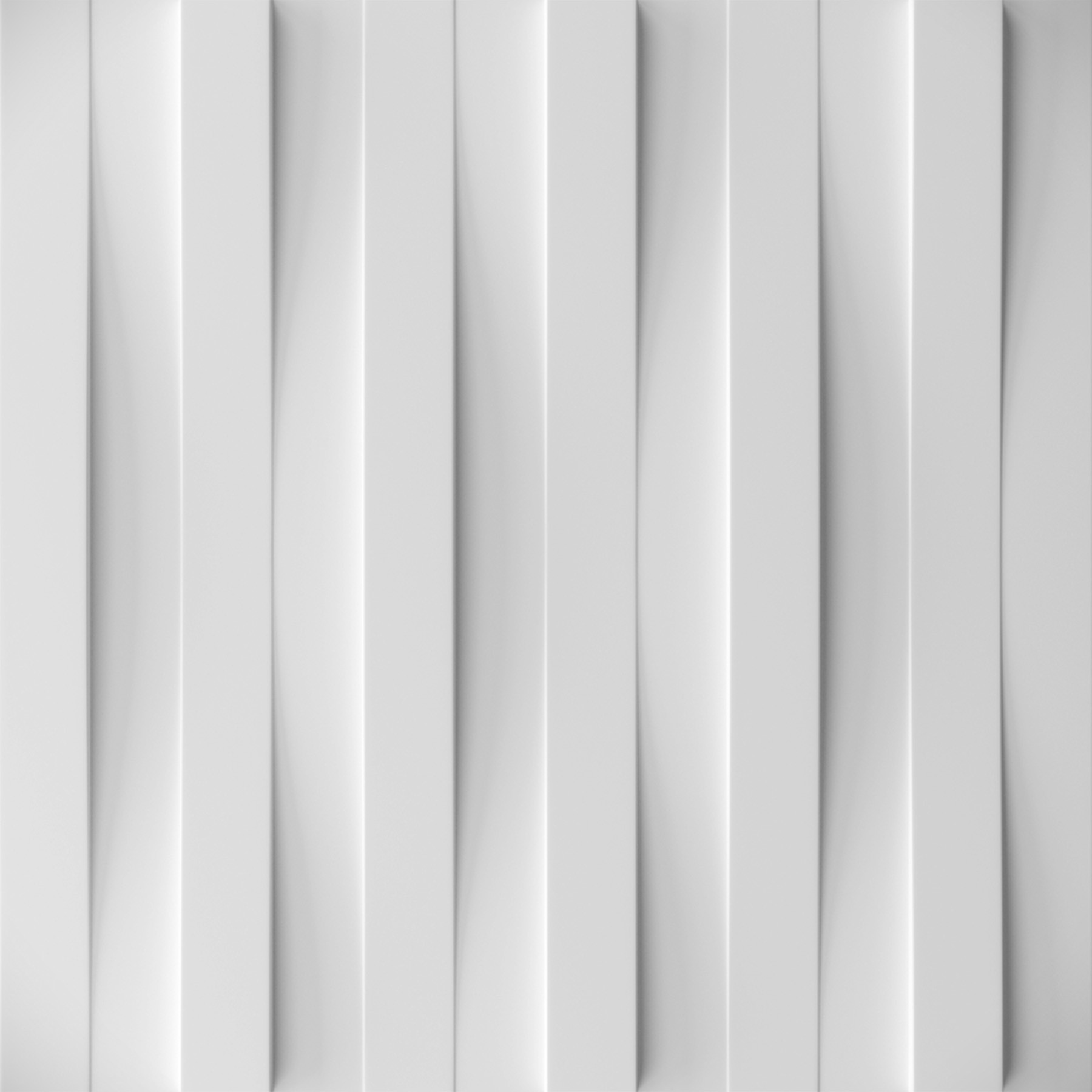 Плитка гіпсова 3D-панель BeautyWalls STRIPES 600×600 мм